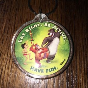 Disney Jungle Book USDA MyPyramid keychain